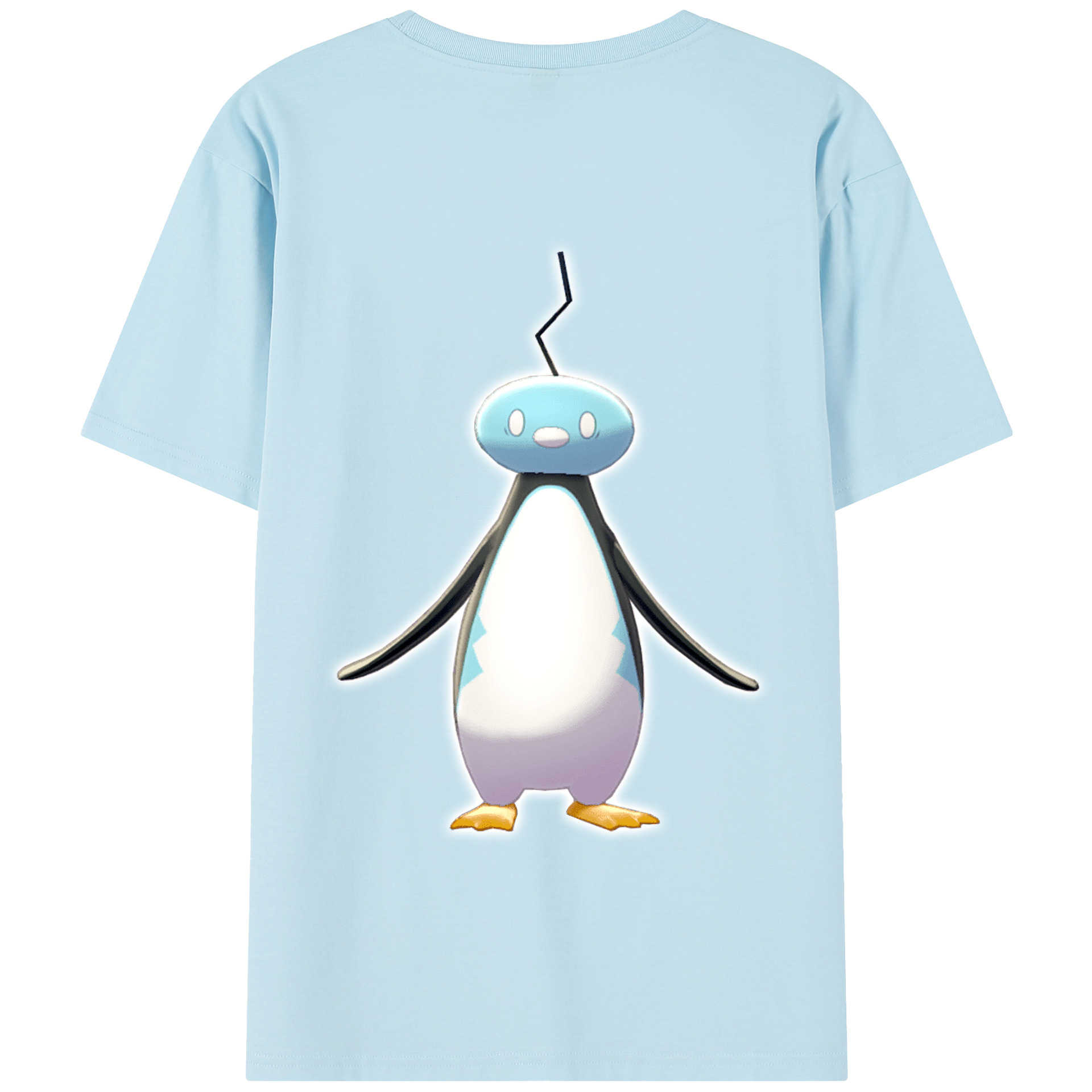 （画像用） ポケットモンスター Pokémon 綿100％半袖Tシャツ（背面プリント）
